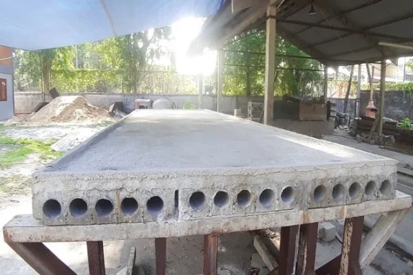 Design and development of new Pre-cast, Pre-stressed flat soffit slab system